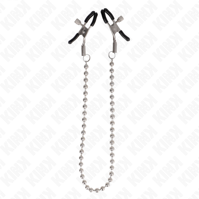 Kink - Pinzas Para Pezones Con Cadena De Bolas 30 Cm