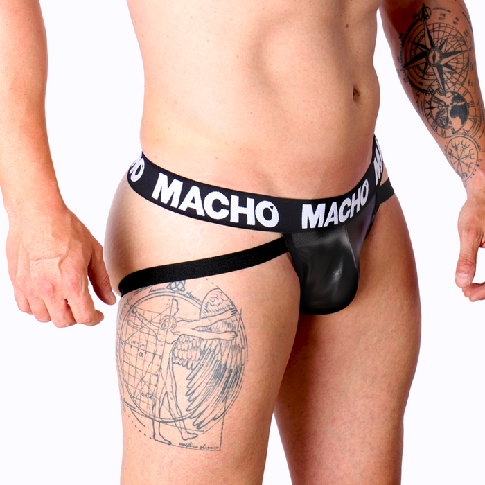 Macho - Mx25nc Jock Cuero Negro S