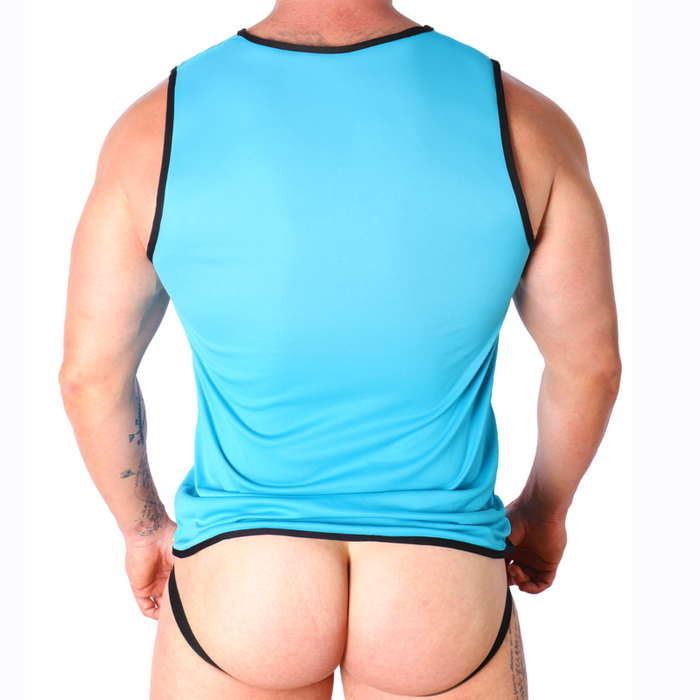 Macho - Camiseta Azul S/m