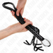 Kink - Látigo De Serpiente Con Anillo De Mano Negro 65 Cm