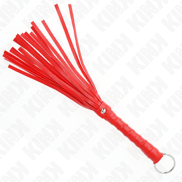 Kink - Látigo Simple Mini Rojo 28 Cm