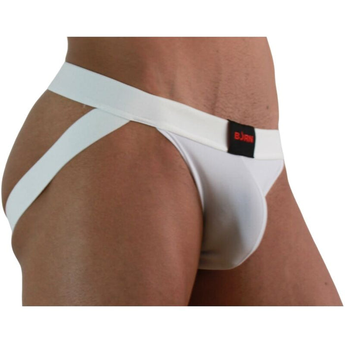 Burn - 007 Jock Lycra Blanco L