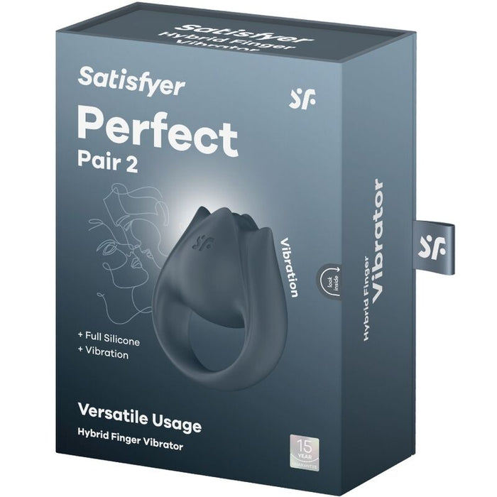 Anillo Perfect Pair 2 Versatile Usage Gris
