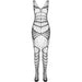 Passion - Bs 102 Bodystocking Negro Talla Única
