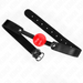 Kink - Mordaza De Bola 4 Cm Suave De Tpe Modelo 1 66 X 2.5 Cm Ajustable 41-61 Cm
