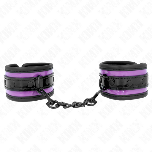 Kink - Muñequeras Neopreno Lila Ajustable 21-28 Cm X 5 Cm