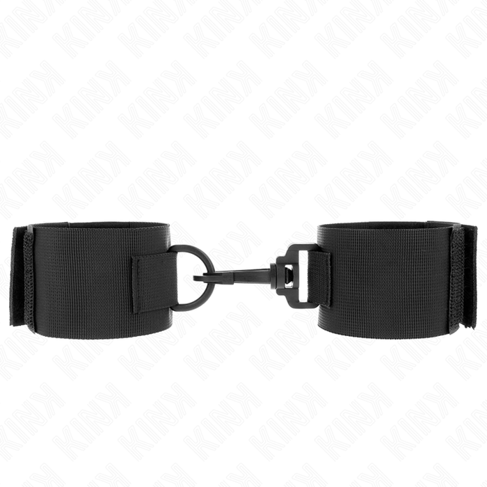 Kink - Muñequeras Nylon Negro