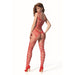 Passion - Bs 102 Bodystocking Rojo Talla Única