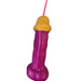 Diablo Picante - Vaso Pene Plstico Fucsia