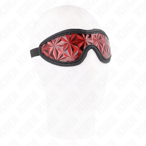 Kink - Venda Con Patrón De Diamantes Rojo 20.5 X 6 Cm