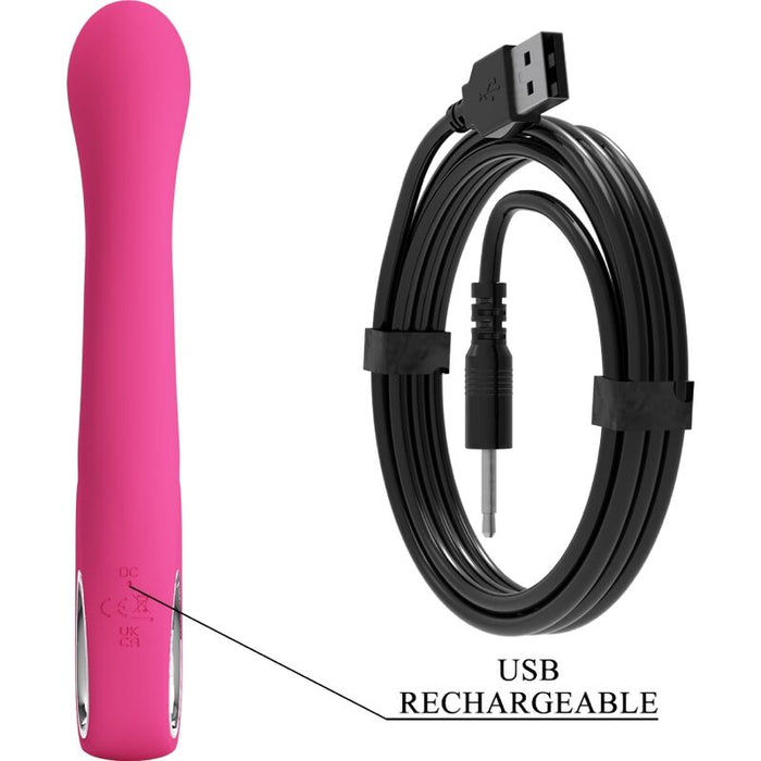 Pretty Love - Novak Vibrador Rabbit 12 Vibraciones Rosa