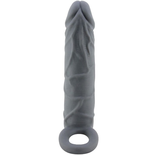 Pretty Love - Funda De Pene De Piel Realística Gris Oscuro