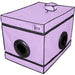 Secret Dome - Kink Club La Niche Cabina Morado