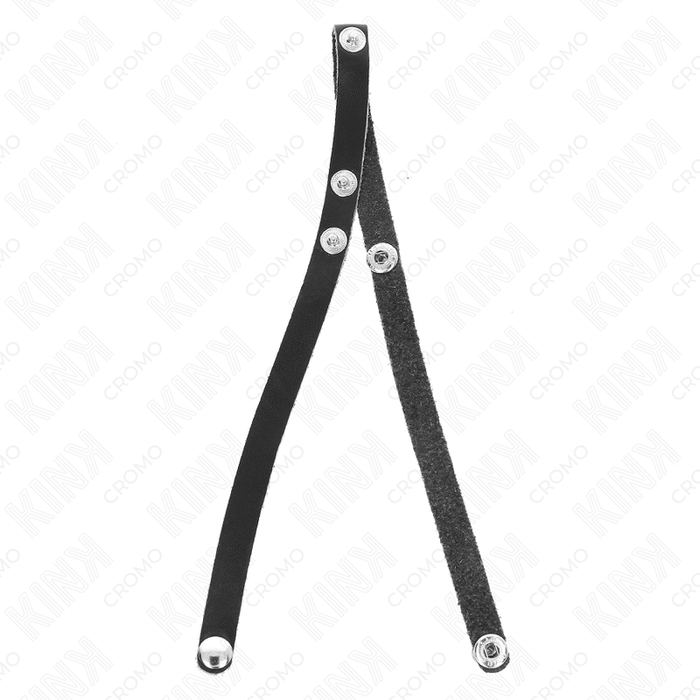 Kink - Anillo Pene Cuero Con Cierre A Presión 39 X 1 Cm