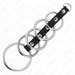 Kink - 5 Anillos Pene Metal 3.2 Cm A 5 Cm Conectados Por Polipiel