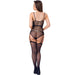Livco Corsetti Fashion - Gorset Kaira Lc 20249 Corset + Panties Negro S/m