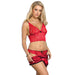 Subblime - 953898 Set 3 Piezas Encaje Y Saten Rojo S/m