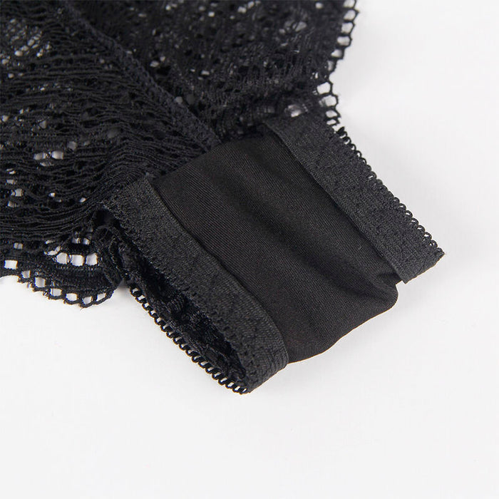 Subblime - 953911 Set 3 Piezas Encaje Y Saten Negro S/m