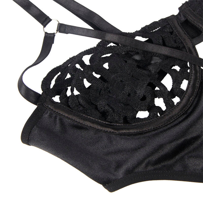 Subblime - 954055 Body Sexy De Encaje Negro S/m