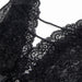 Subblime - 954390 Body Sexy Con Ligueros Negro L/xl