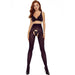Passion - Tiopen 025 Medias Crotchless Negro 1/2 40 Den