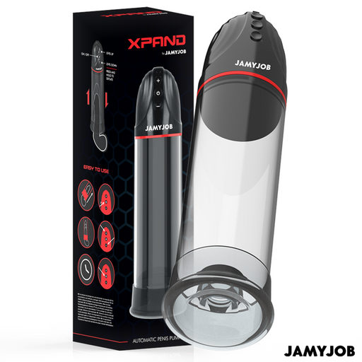 Jamyjob - Xpand Bomba Automática 3 Niveles De Succionador Gris