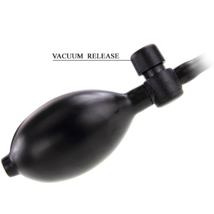 Pretty Love - Plug Anal Inflable Negro