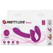 Pretty Love - Valerie Vibrador Doble Strap-on 12 Vibraciones Morado