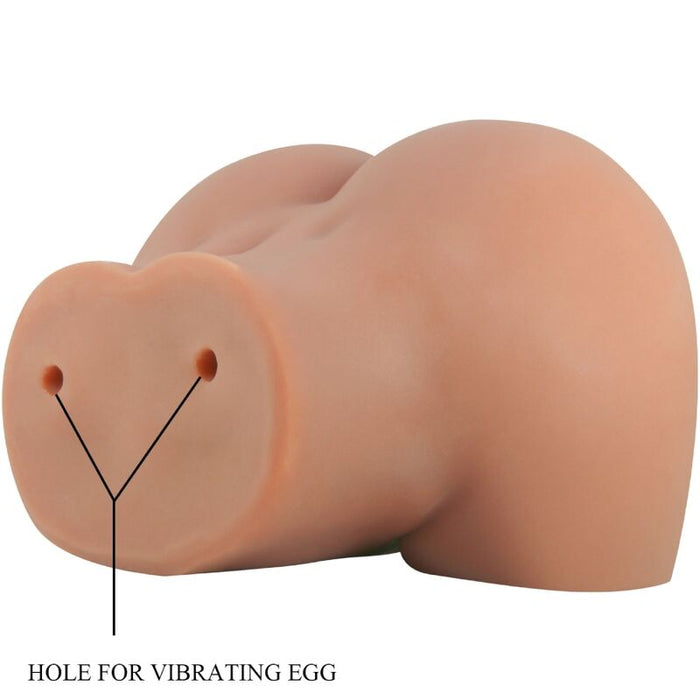 Crazy Bull - Mila Trasero Vibrador Con Vagina Y Ano Realístico Natural Control Remoto