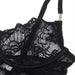 Subblime - 954185 Babydoll De Encaje Con Tirantes Ajustables Negro S/m