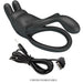 Pretty Love - Seth Doble Anillo Vibrador Rabbit 7 Vibraciones Negro