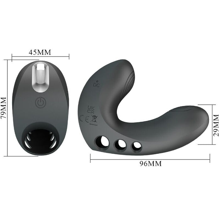 Pretty Love - Camelia Vibrador De Dedo 7 Vibraciones Negro