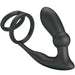 Pretty Love - Emoni Anillo Pene + Plug Anal 12 Vibraciones Negro