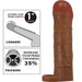 Pretty Love - Bunion Funda Para Pene Con Extensión De 2.5 Cm Mulato