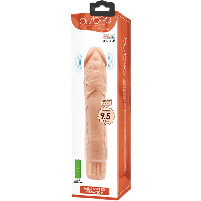 Baile - Dybbuk Vibrador Realístico 24 Cm Natural