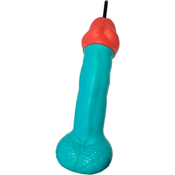 Vaso Con Forma De Pene Azul 500 Ml