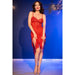 Chilirose - Cr 4847 Babydoll Rojo L/xl