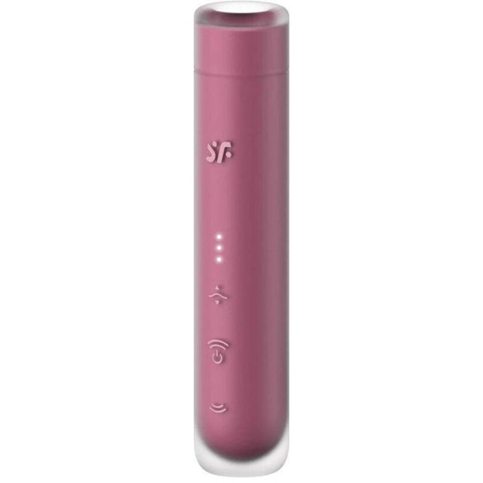 Satisfyer - First Kiss Estimulador Clítoris Por Ondas Granate