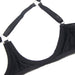 Subblime - 955199 Set Sujetador Con Lazo Negro Ajustable S/m