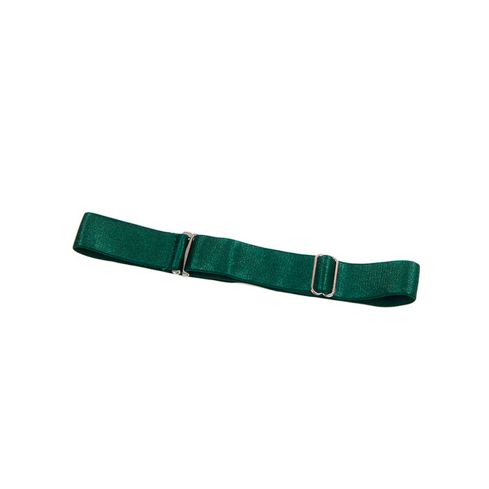 Subblime - 955434 Vestido Con Tirantes De Cuero Verde S/m