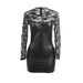 Subblime - 955601 Vestido De Manga Larga Con Encaje Negro L/xl