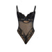 Subblime - 955618 Body De Encaje Con Cierre Inferior Negro S/m