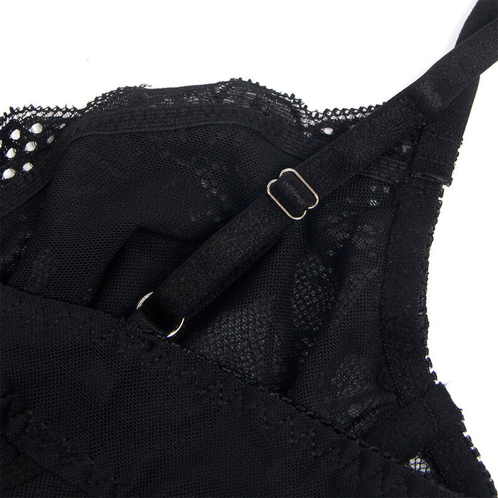 Subblime - 955625 Body De Encaje Con Cierre Inferior Negro L/Xl