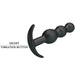 Pretty Love - Sidney Vibrador Anal 10 Vibraciones Negro