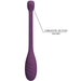 Pretty Love - Leviathan Vibrador Controlado Por App Morado