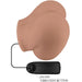 Crazy Bull - Bernace Trasero Vibrador Con Vagina Y Ano Realístico Natural Control Remoto