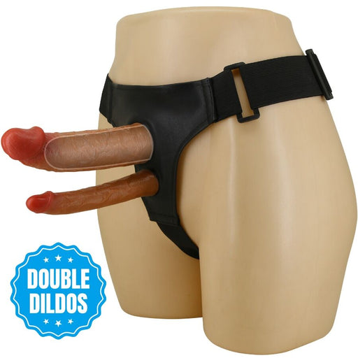 Pretty Love - Keaven Harness Briefs Universal & Comfortable Doble Dildo