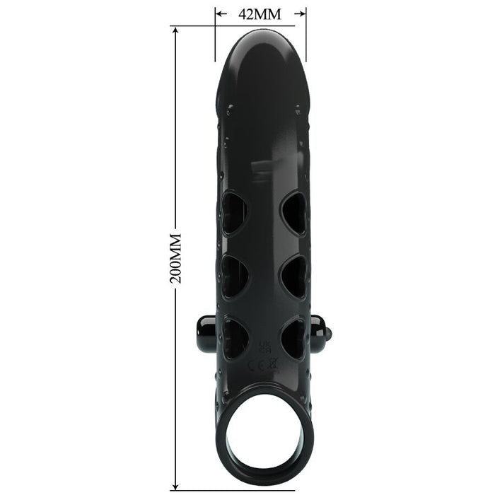 Romance - Funda Para Pene Con Vibración Negro