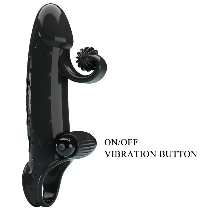 Romance - Funda Para Pene Con Vibración Negro