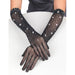 Subblime - 957469 Guantes Transparentes Con Brillo Negro S/m